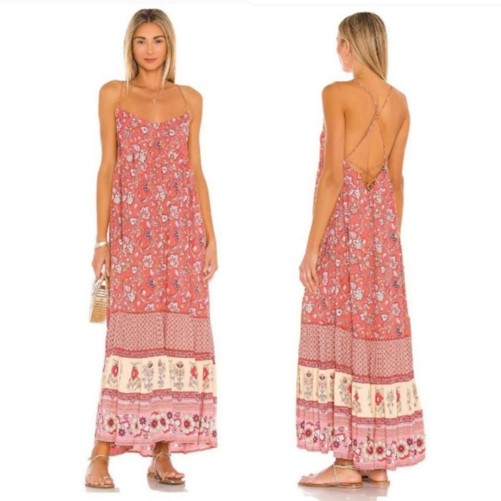 Spell Portobello road strappy dress wine XL - Picture 3 of 16